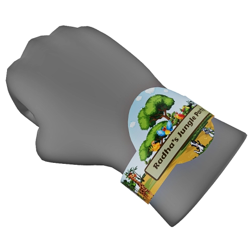Party Supplies Personalized Jungle Theme Wristband | Free Size | Add Your Name